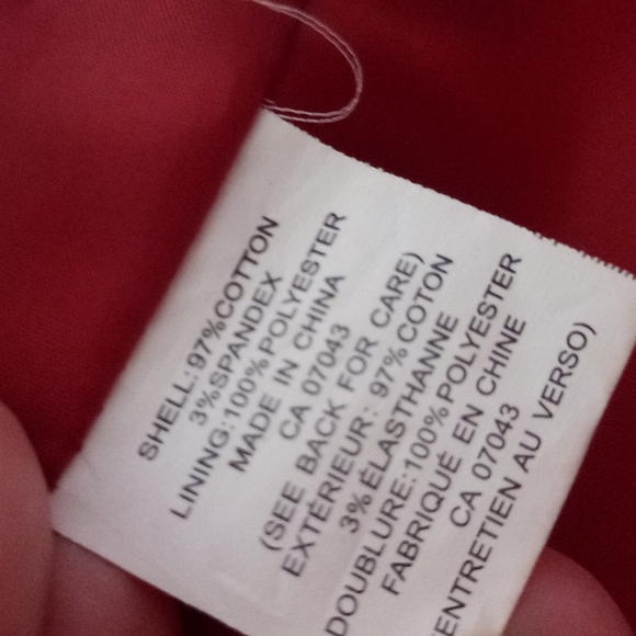 Vintage Burnt Orange Corduroy Blazer - Picture 6 of 6